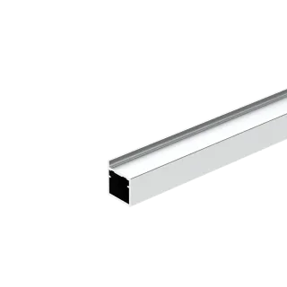 Door profile for glued glass.